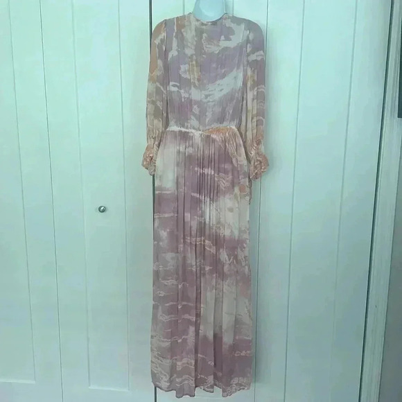 YFB Young Fabulous & Broke Sheena Tie Dye Maxi Dress Small - Picture 5 of 11